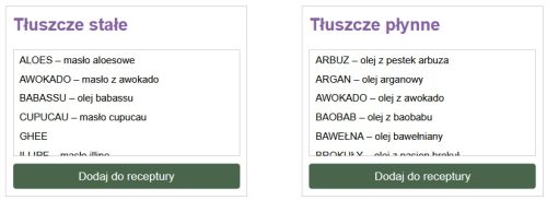 Kalkuklator tłuszcze