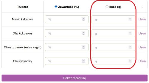 Kalulator tabelka 3